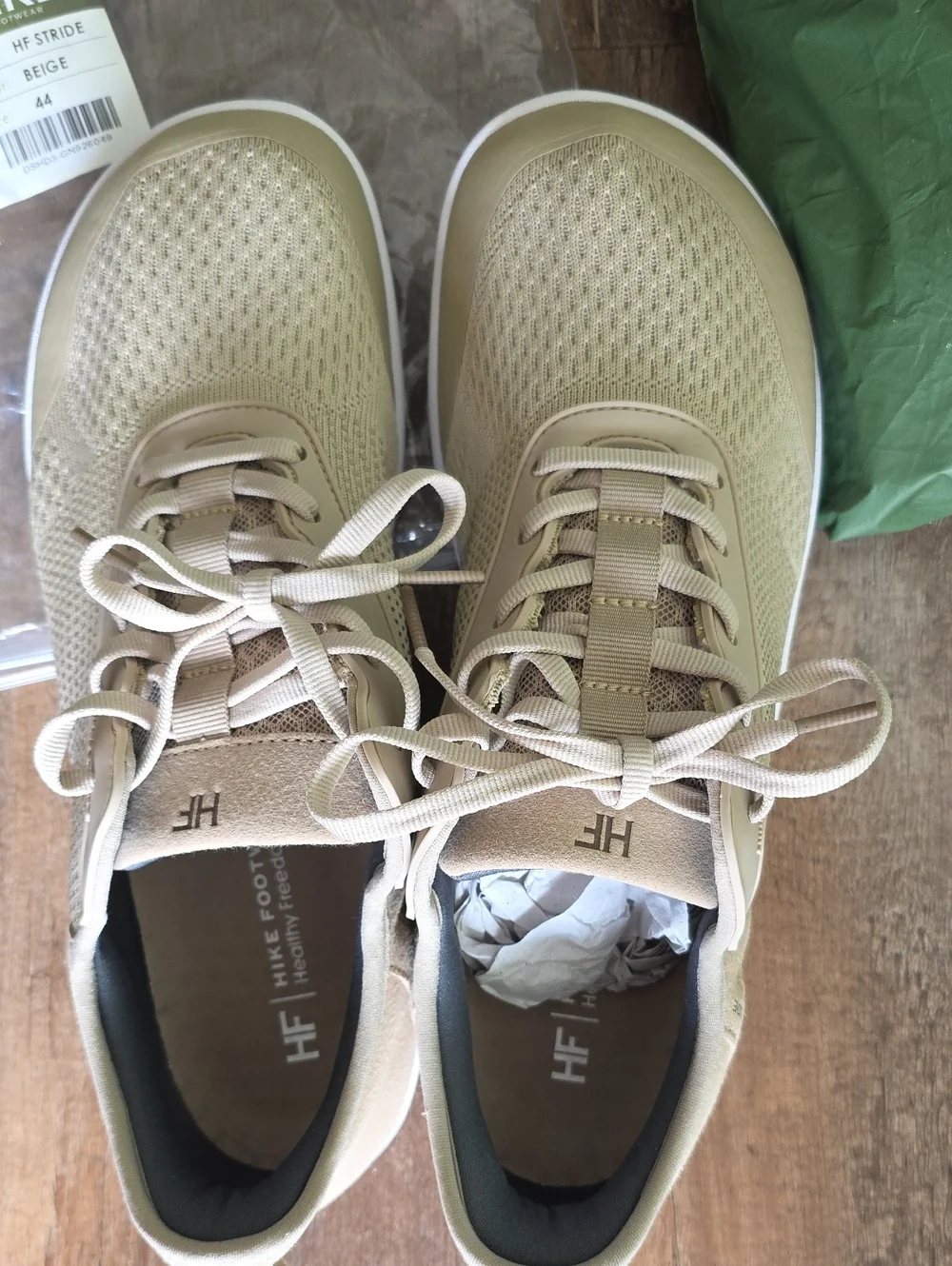 Mens Size 44 Hike Footwear Tan Lightweight Active Sneakers